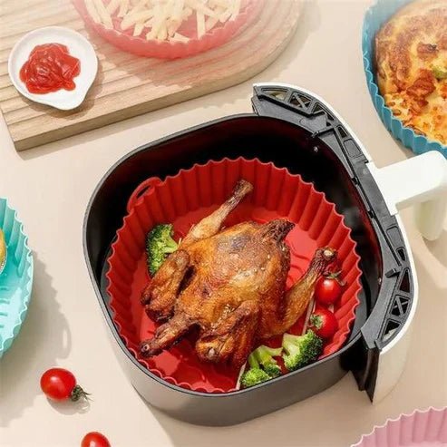 2 תבניות סיליקון לAir Fryer - Bordo - בורדו