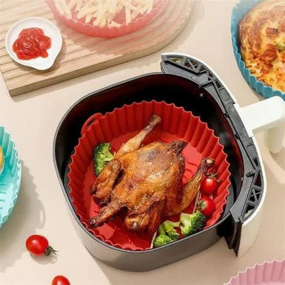 2 תבניות סיליקון לAir Fryer - Bordo - בורדו
