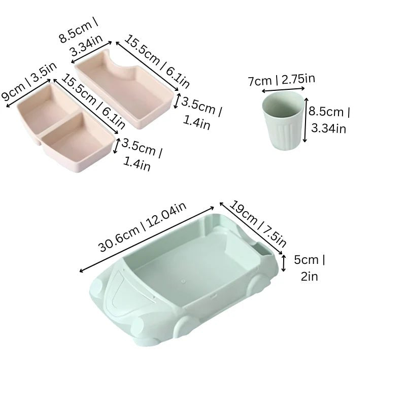 סט אכילה לילדים - Bordo - בורדו