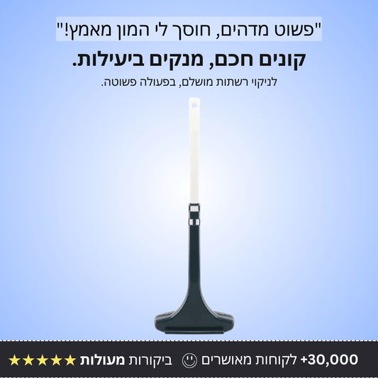 מברשת ניקוי 2 ב1 - Bordo - בורדו