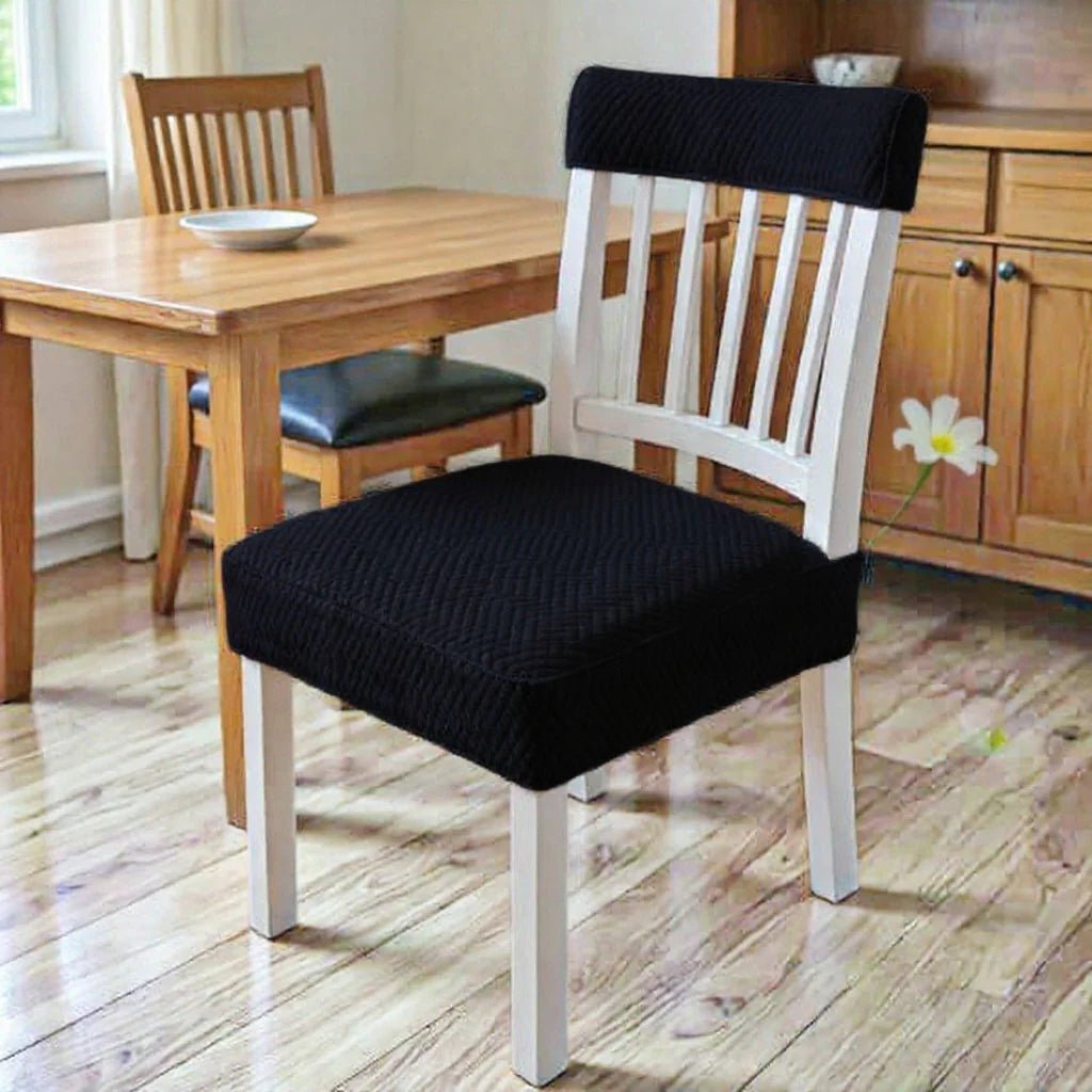 2 כיסויים לכיסאות מבד רחיץ ונמתח - Bordo - בורדו