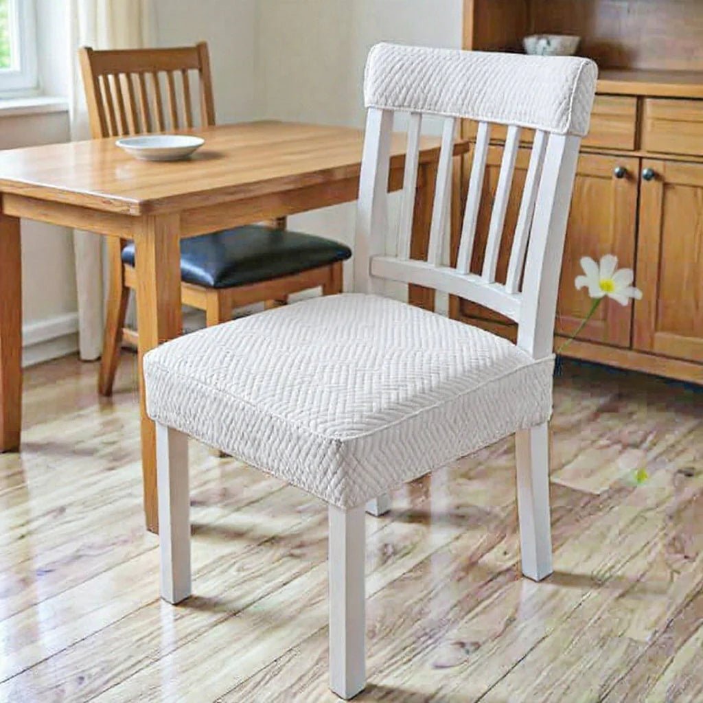 2 כיסויים לכיסאות מבד רחיץ ונמתח - Bordo - בורדו