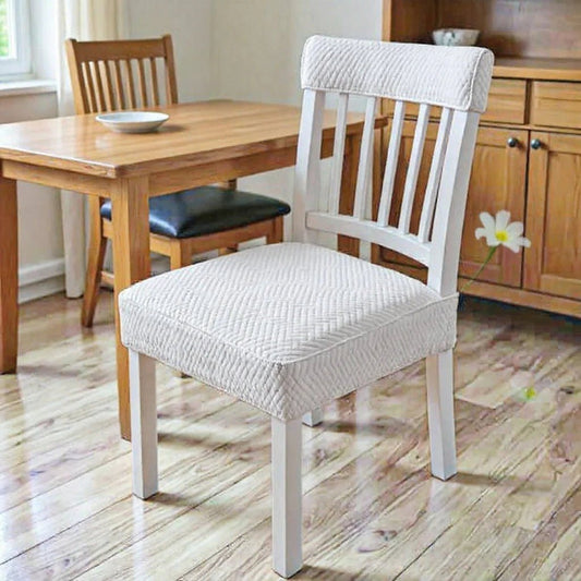 2 כיסויים לכיסאות מבד רחיץ ונמתח - Bordo - בורדו