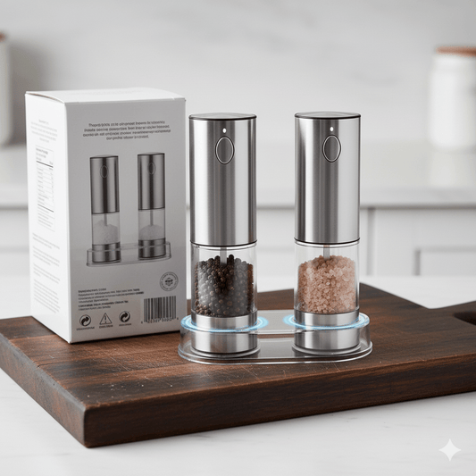 סט מטחנות מלח - פלפל - Bordo - בורדו