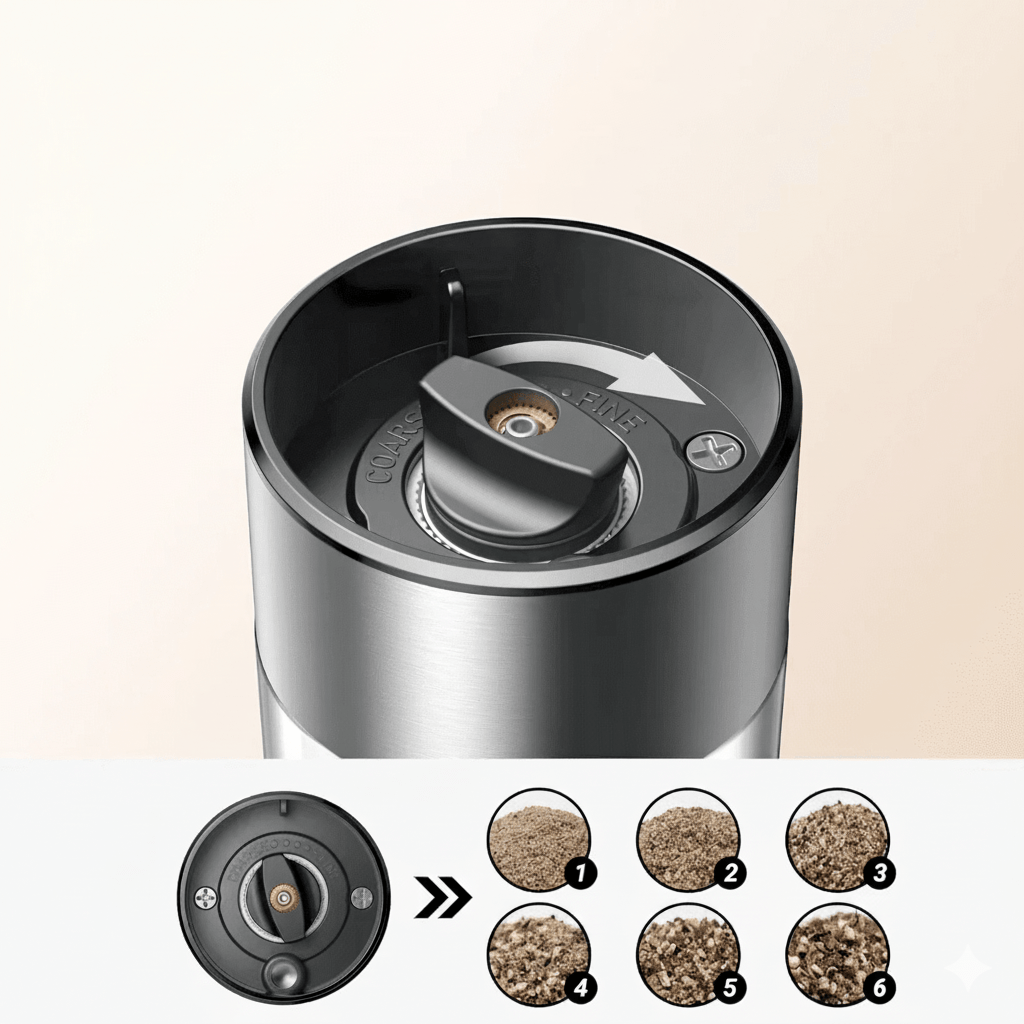 סט מטחנות מלח - פלפל - Bordo - בורדו