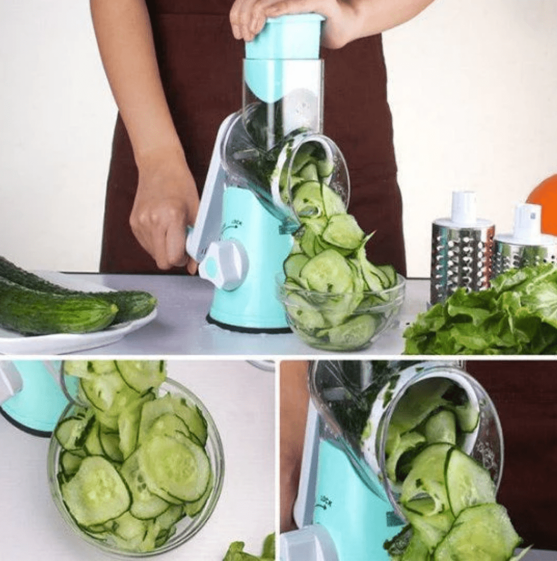 חותך ירקות מתקדם 3 ב1 - Bordo - בורדו