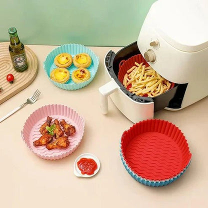 2 תבניות סיליקון לAir Fryer - Bordo - בורדו